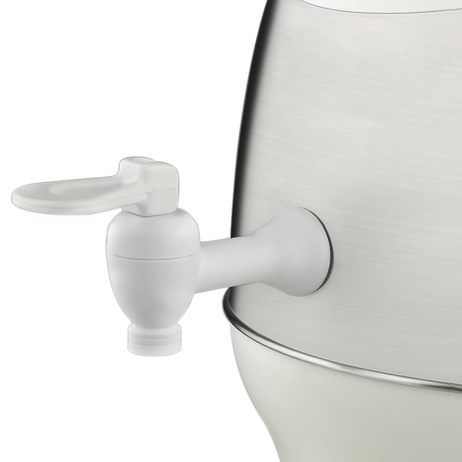 Samovar Théière électrique à 2 étages avec fonction de maintien au chaud, poignée anti-brûlure et protection contre l'ébullition à sec pour le café, thé parfumé
