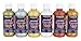 Sargent Art 22-6097 6-Count 8-Ounce Watercolor Magic Metallic Set