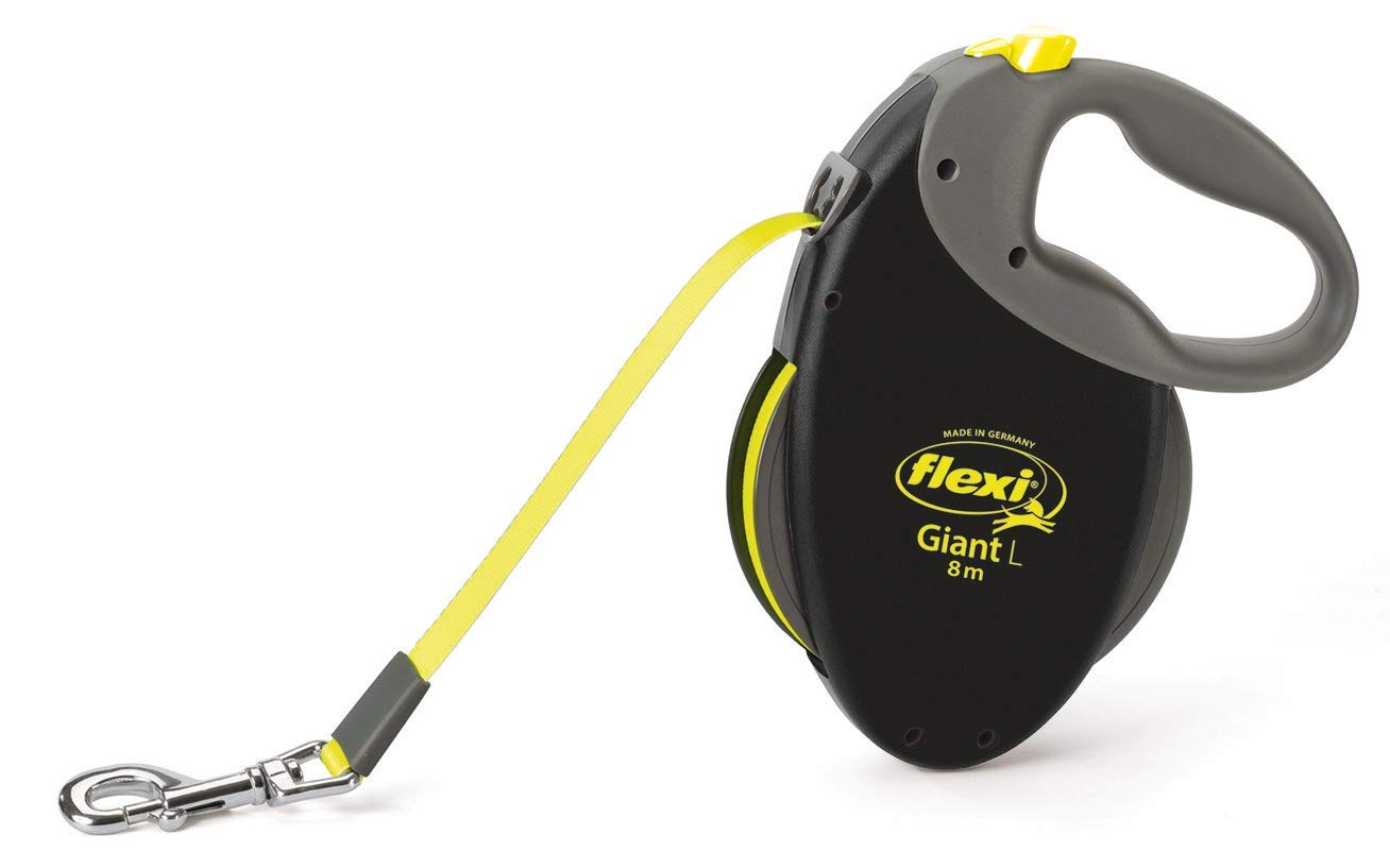 flexi neon dog lead