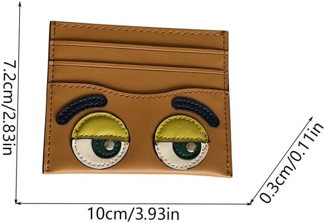 Leheybia 1 Pcs Slim Wallet for Women Card Holder Wallet for Women Card Holder Card Holder Mini Wallet Card Wallets for Women（Khaki）
