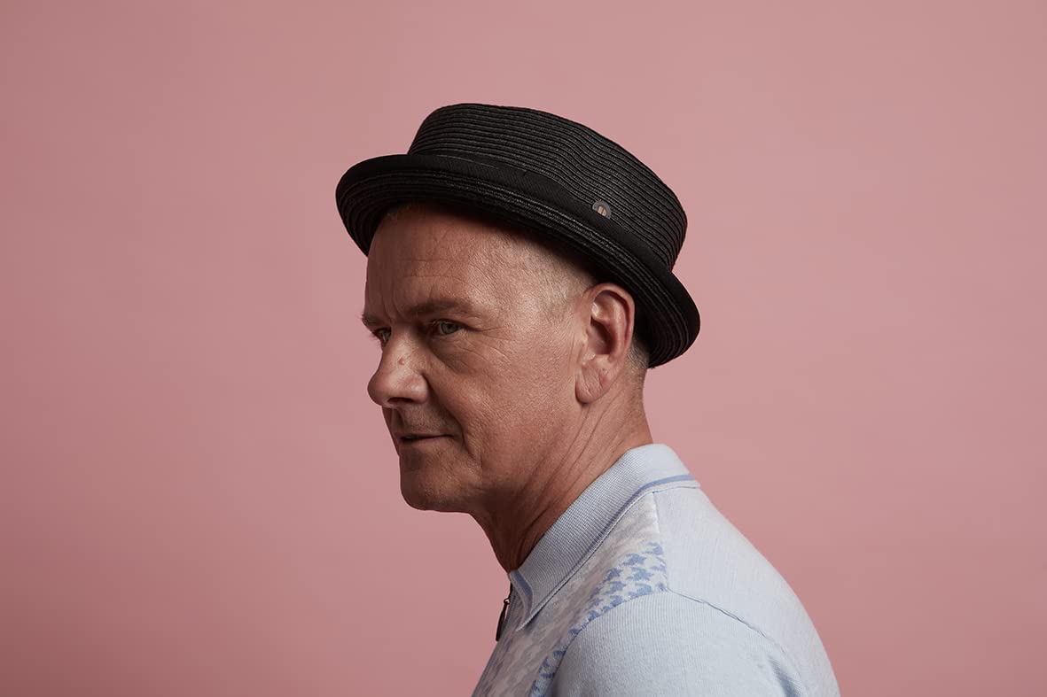 DASMARCA Papier Rico tressé Été Paille Telescope Couronne Retro Porkpie Hat