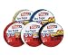 Produktbild Tesa Isolierband 10m x 15mm Iso Tape (5er Pack / 5 Farben - Blau, Rot, Schwarz, Grün/Gelb & Weiß)