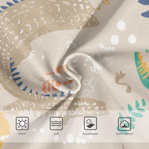 KLL Cute Cartoon Crocodile Alligator Toddler Boys Cotton Underwear Breathable Children Undies3