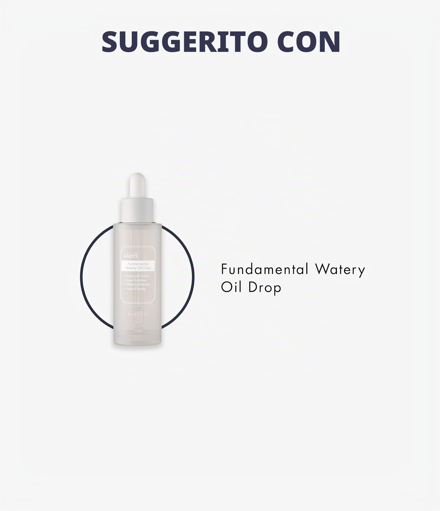 DearKlairs Fiala Fondamentale Mist 4.22 Fl Oz, tutti i tipi di pelle, fiala in una bottiglia