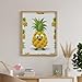 5D Diamond Painting Kits for Adult, Pineapple Diamond Art Kits for Beginners Fun DIY Crafts Round Diamond Art Canvas Home Wall Decor 16