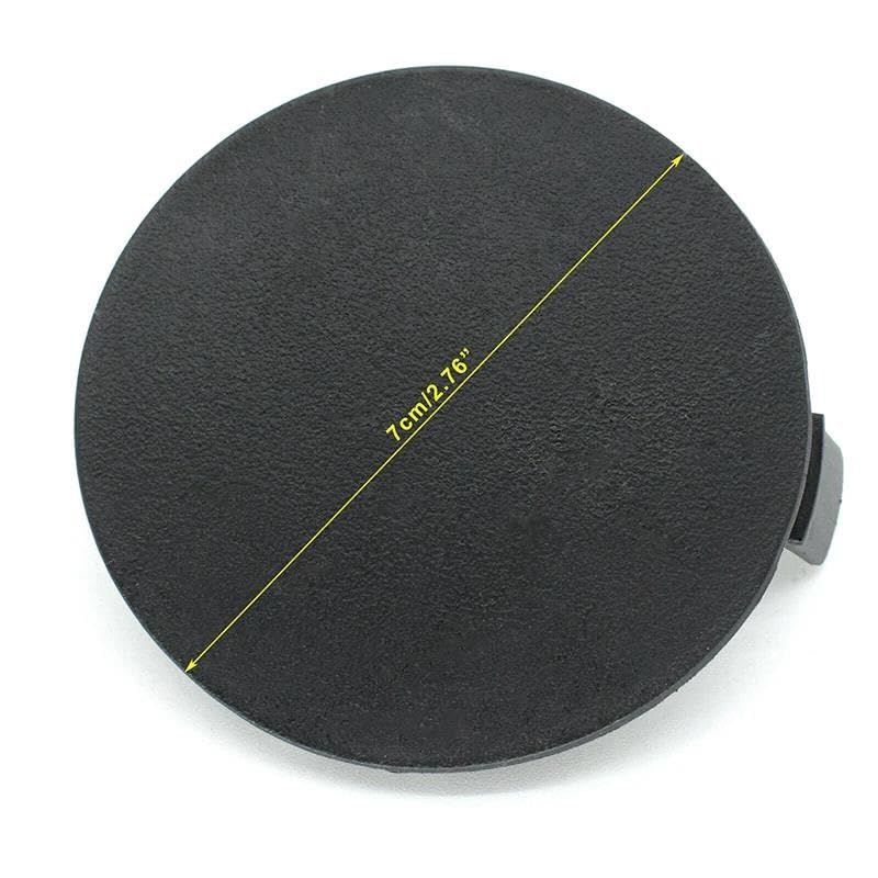 OKCELL Pour Toyota RAV4 2013 2014 2015, Paire De Capuchons De Crochet De Remorquage De Pare-Chocs Avant 53286-0R050 53285-0R060