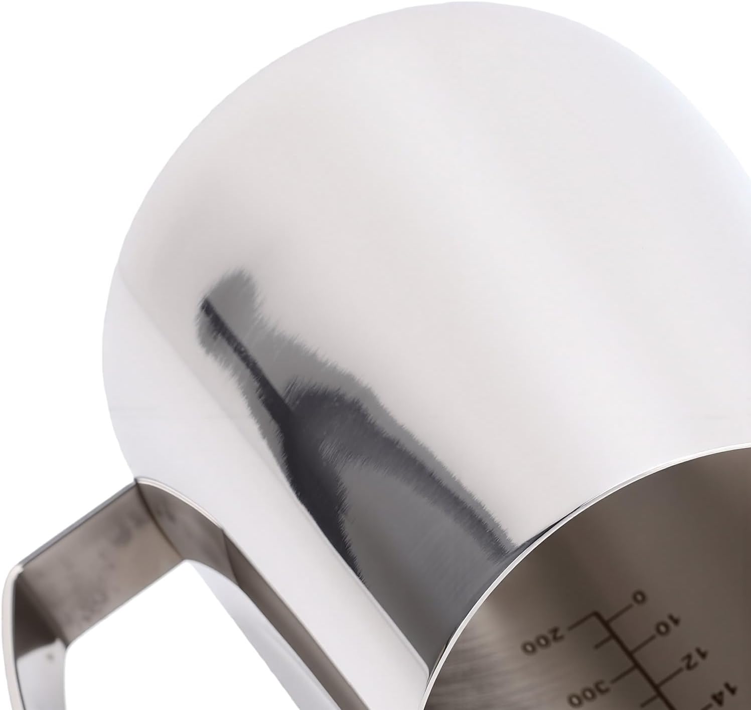 Milk Frothing Pitcher 600ml with Spout (Silver)