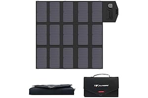 ALLPOWERS 100W Folding Solar Panel: Charge Your Devices On-the-Go