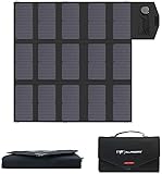 ALLPOWERS Solar Charger 100W Solar Panel Foldable Portable with Dual 5v USB18v DC for Laptop, Tablet, Notebook, 12v Car, Boat, RV Battery, Camping, Hiking, Travel 18V100W