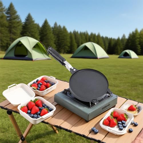 Gaufrier pour sandwichs et desserts compact contre le manque de place