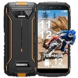 DOOGEE Moviles Resistente S41 Pro [2023] Movil Antigolpes, 6300mAh Batería, 7GB+64GB 1TB Expandible, Android 12 Cámara 13MP, 4G Smartphone Libre 5.45