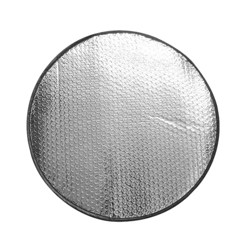 Protector solar para volante, protector solar para volante, protector solar para volante, protector solar de aluminio reflectante anticalor, funda reflectante para volante de coche