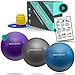 Bodyspot Premium Gymnastikball klein - Profi Pilates und Yoga Ball - 3 stück mit Pumpe und 25 cm Durchmesser - inkl. Poster und Videoanleitung.
