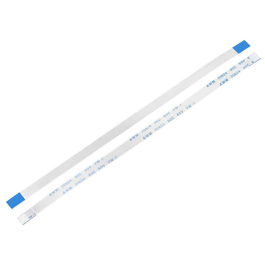 SLVC 9 Pin FFC Cable 0.5mm Pitch 100mm Length Flat Flexible FFC FPC Lvds Ribbon Cable Wire Flat Cable (Pack Of-1) (Type-A)