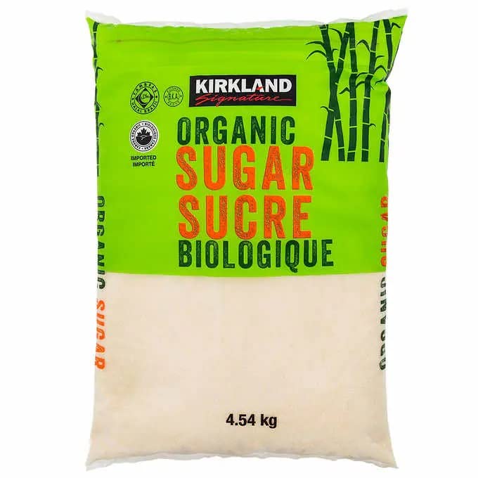 KIRKLAND SIGNATURE Sucre organique 4.54 kg