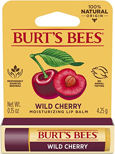 Burt's Bees Wild Cherry Moisturizing Lip Balm