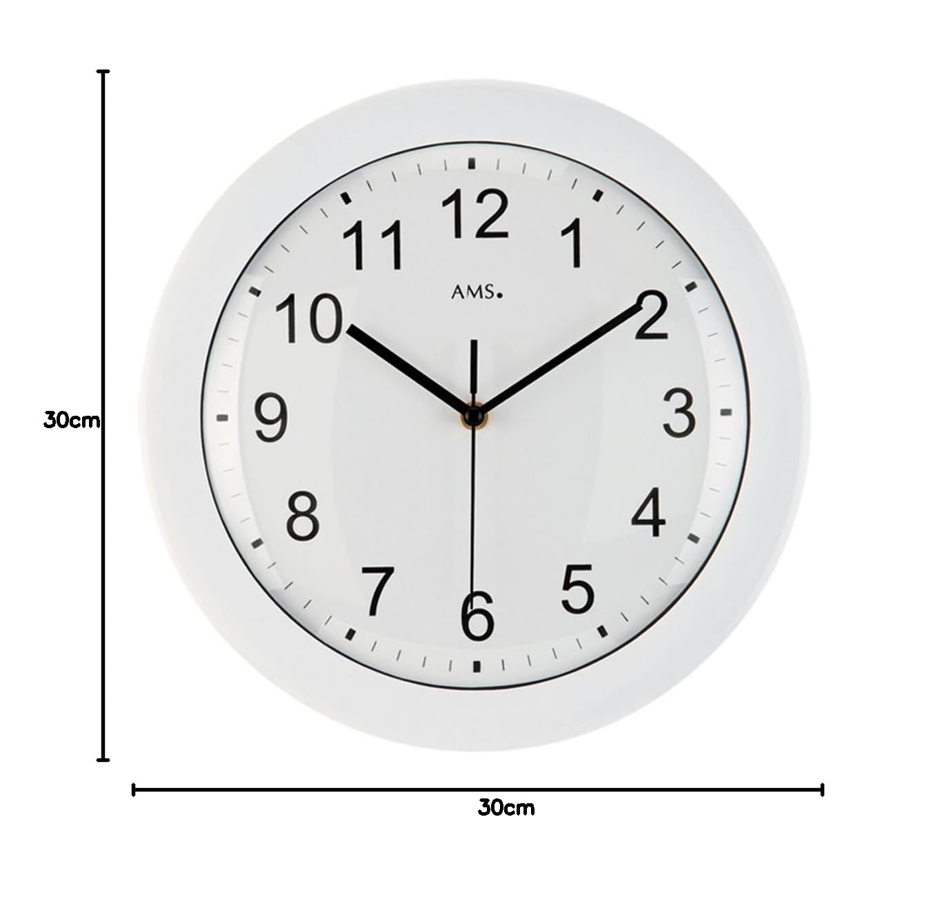 AMS 5934 Wanduhr Wanduhren