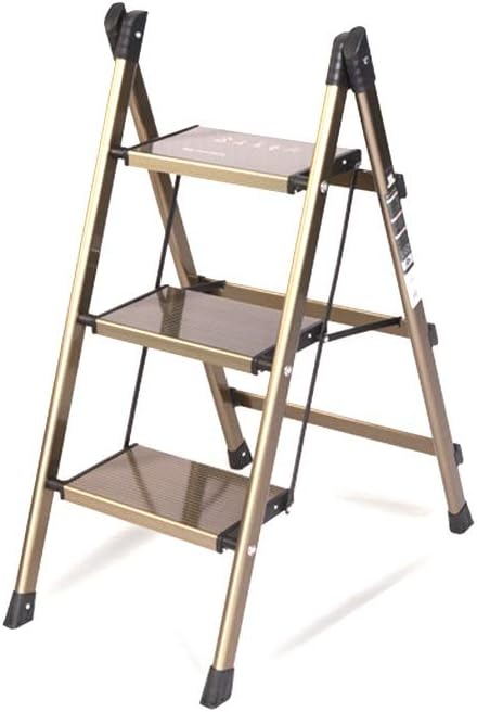 Tools & Home Improvement Practical Two Step/Three Step One-Sided Ladder,Dual Use Stepladders Flower Shop Stepladders/Stool/Leisure Stool Shoe Rack Strong (Size : 47.54964cm)