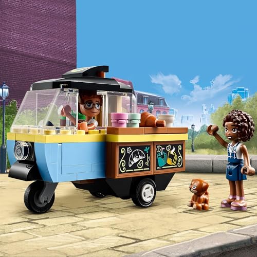 Image of LEGO Friends Mobile Bakery Food Cart Toy Playset for Kids 42606
