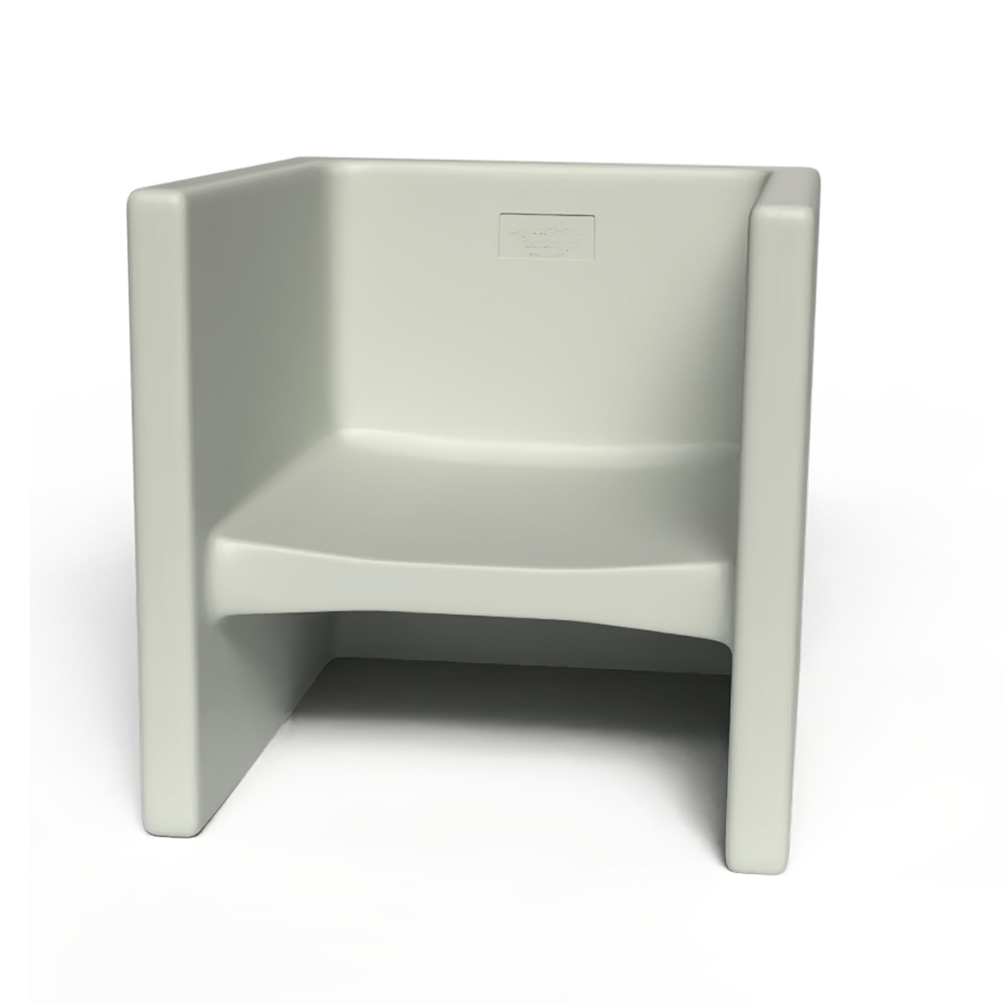 Children's Factory 3-in-1 Cube Chairs for Kids, Kid Chair, Coastal Green, 1