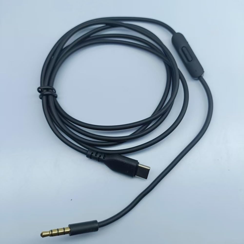Kopfhörerkabel 1,5m für SOLO2.0 3.0 für mixr für typ C Kopfhörerkabel(Black)