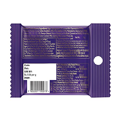 Image of Cadbury Dairy Milk Chocolate Shots, 10.8 gm (Pack of 48)