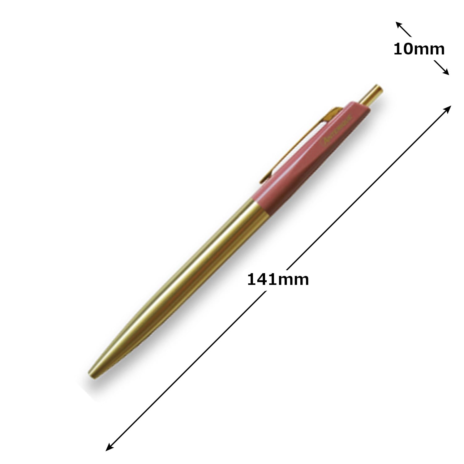 Amazon.com : FindTape Anterique Brass Collection Ballpoint Pens, 5