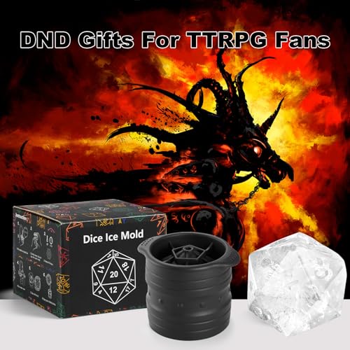 Molde para cubos de hielo D20 en silicona flexible miniatura 5