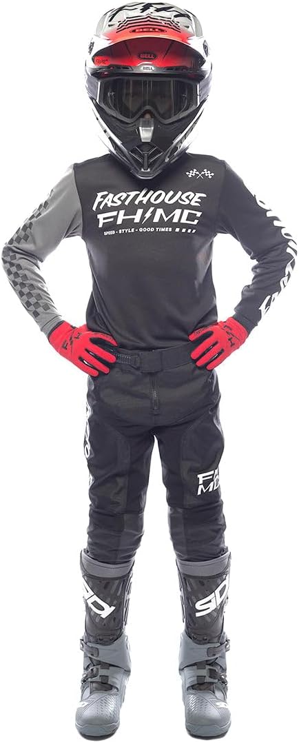 FASTHOUSE Youth Carbon Method Long Sleeve Jersey