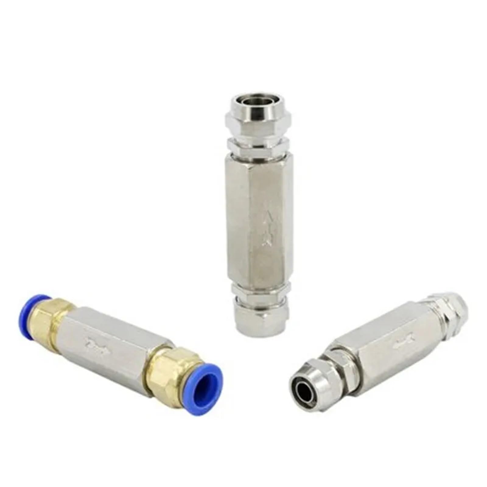 Valve unidirectionnelle en laiton robuste pour circuit pneumatique