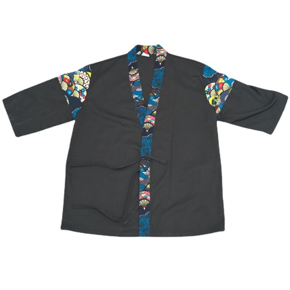 Kimono de cuisine japonais imprimé pour le service de chef sushi