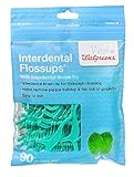 Walgreens Interdental Flossups Mint 90