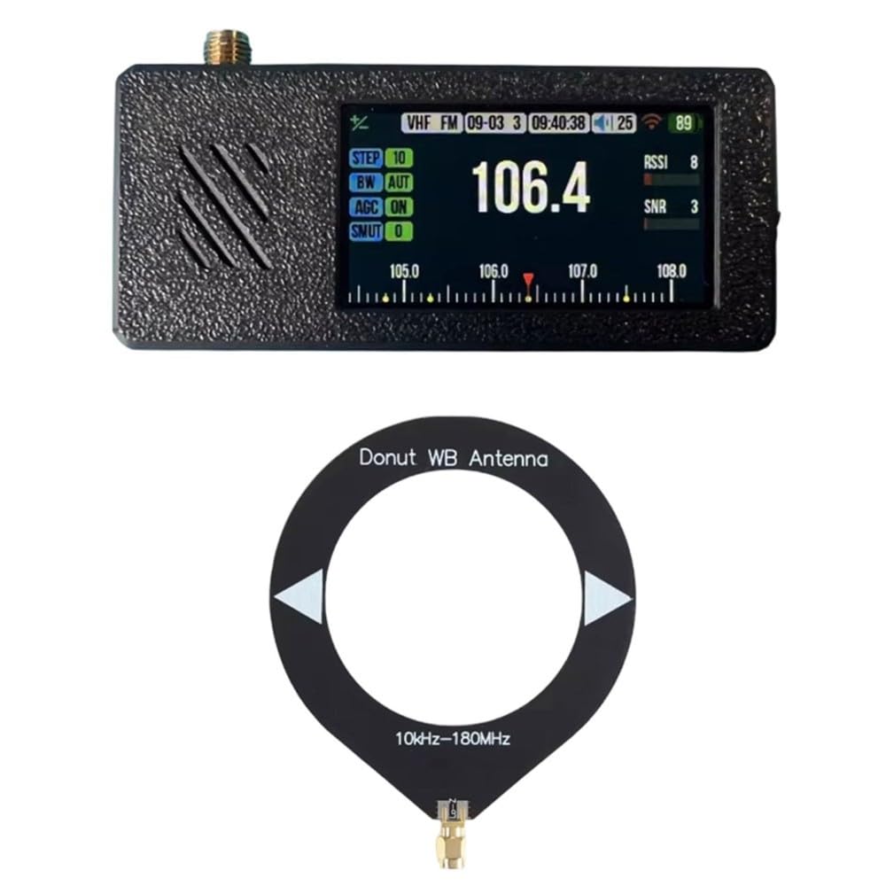 Radio SI4732 - de Banda, Radio de Bolsillo de Alta Gama Que Soporta Modos LSB, USB, Am y FM.