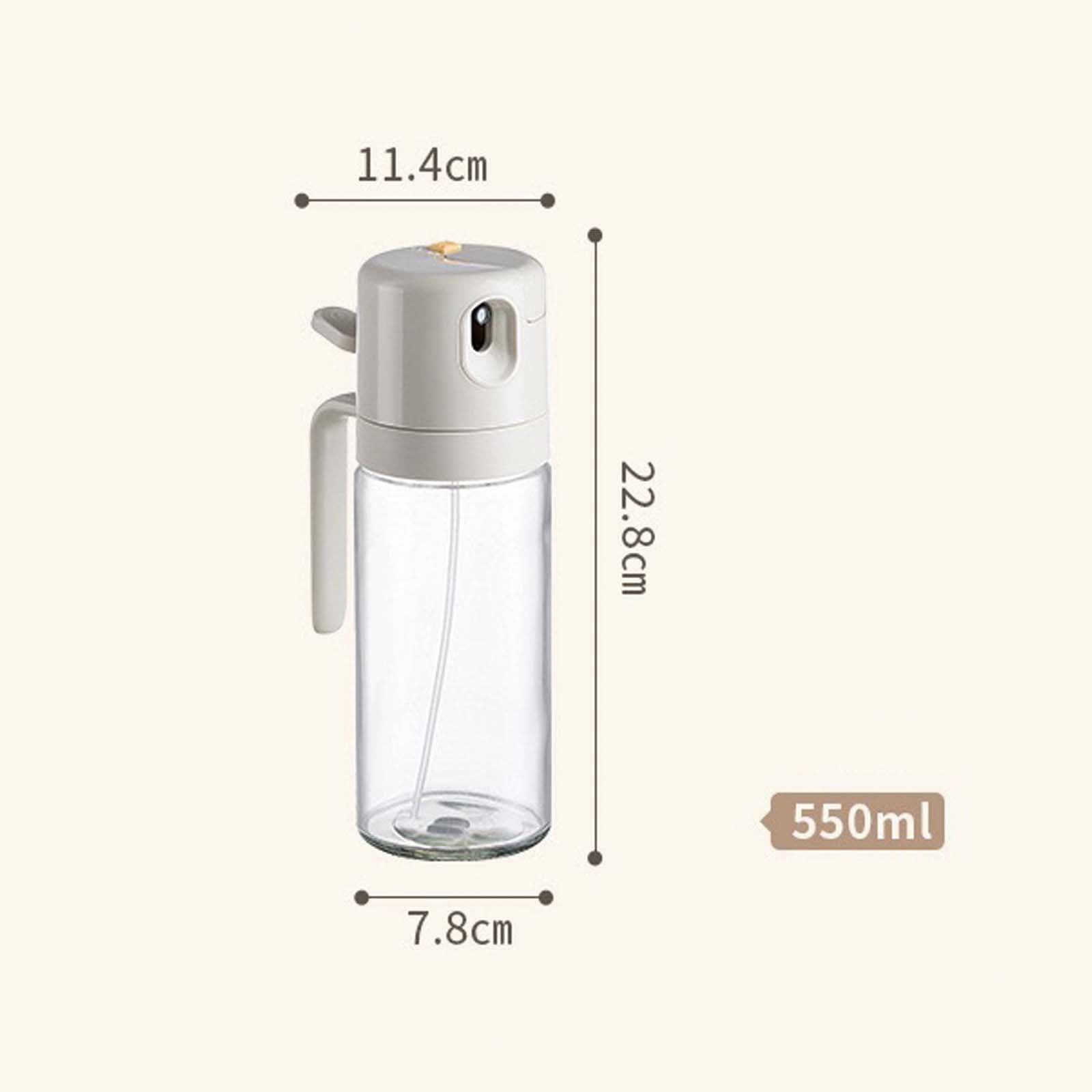Spray D'huile De Cuisine - Vaporisateur Pour Friteuse Sans Huile, 100 Ml, Parfait Pour Cuisson Saine