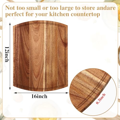 Patelai Tabla Rectangular de Madera Acacia 12 Piezas miniatura 2