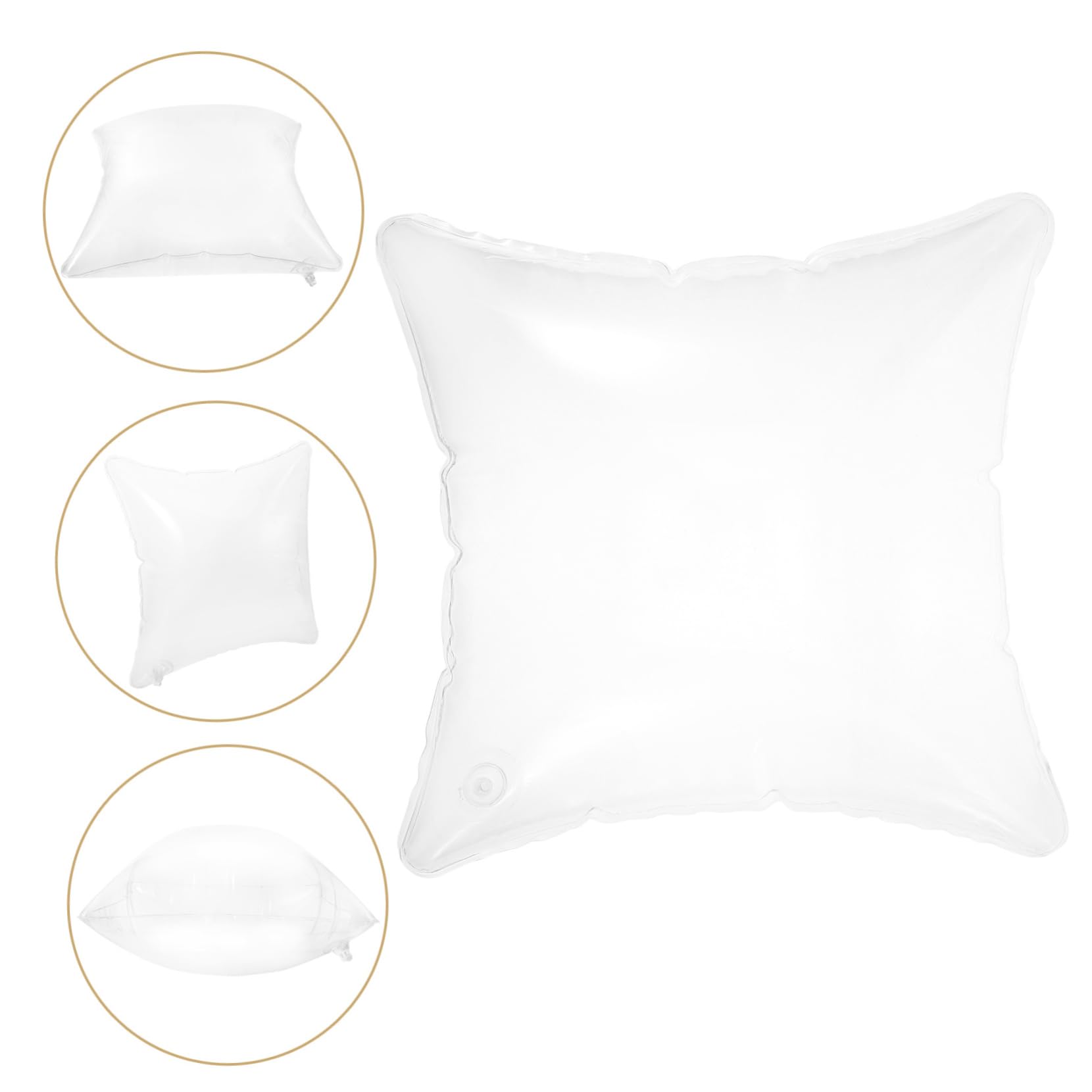 Cabilock Lot De 4 Coussins Gonflables pour Le Camping Coussins Légers Et Polyvalents pour Lextérieur