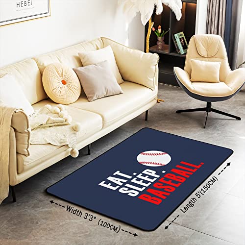 Alfombra decorativa jejeloiu 100x150 cm multisport miniatura 3