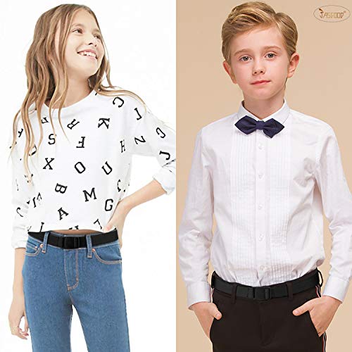 JASGOOD Kids Nickel Free Belts,Adjustable Elastic Belts for Pants Children,Stretch Belts for Boys Girls and Toddlers2