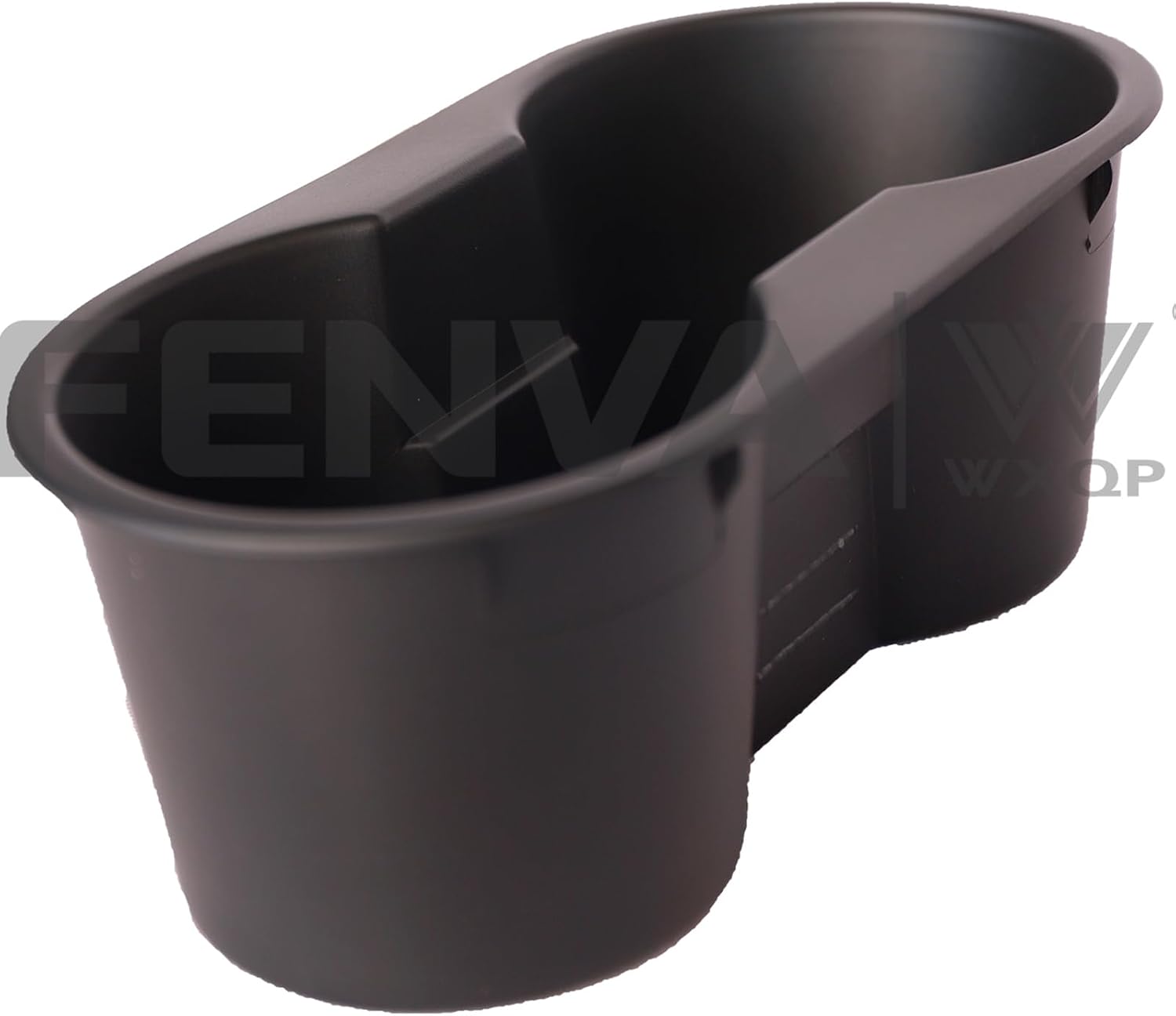 for F150 Front Center Console Dual Cup Holder Insert Central Tea Cup Holder Fits for Ford F-150 2004 2005 2006 2007 2008 2009 2010 2011 2012 2014 (Not 2013) Without Flow-Through Console