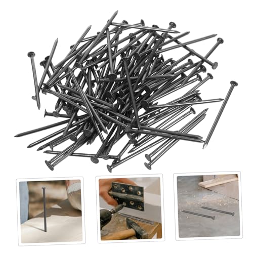 Zerodeko 500g Landscape Stakes Clavos de hierro para mampostería, clavos robustos para proyectos de carpintería y bricolaje miniatura 6