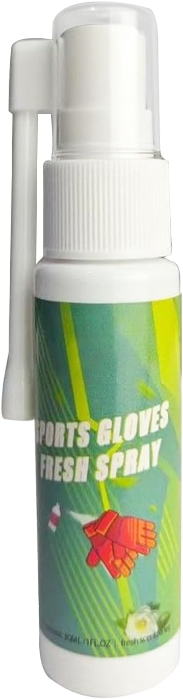 Boxing Glove Deodorizer – 30ml Gym Equipment Spray, Athletic Gear Freshener | Versatile Odor eliminatorr for Gloves, Pads, Helmets, Shoes, Gym Bags, Clothes, Football, Hockey, and Work Boots