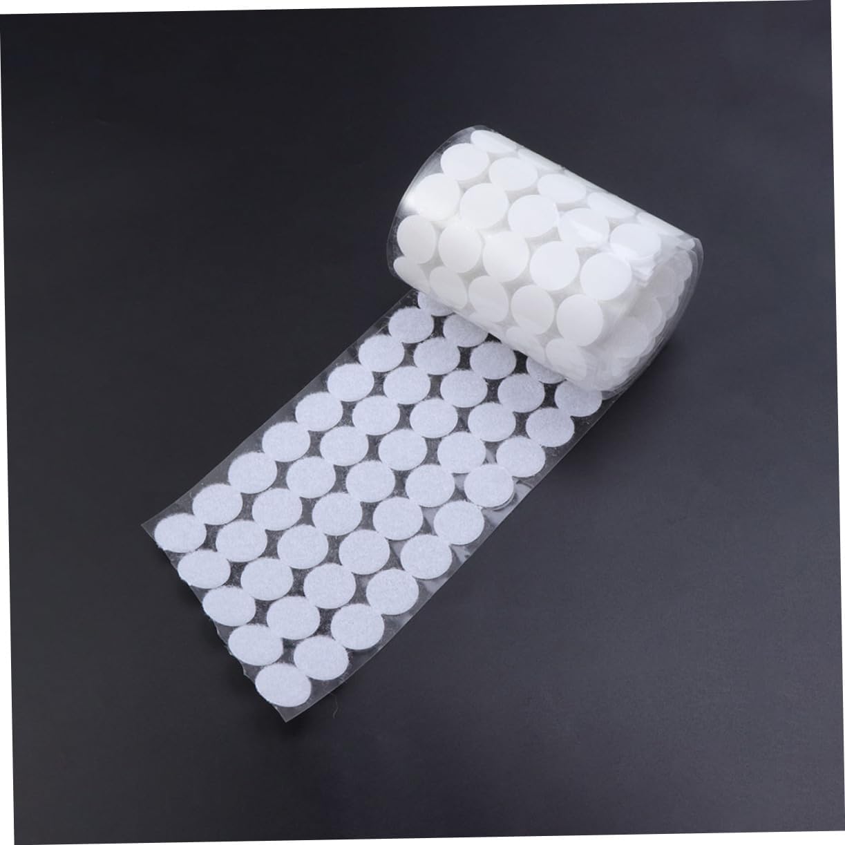 450pairs Round Self-Adhesive Dots for Hook and Applications Diameter for Projects Home Organization and Classroom Use