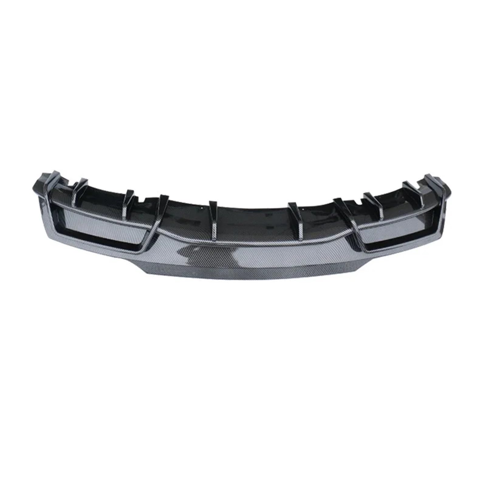para difusor de Parachoques Trasero Coche para Tesla para Modelo 3 Highland 2024-2025 Cubierta ABS Delantales Protectores Traseros(Carbon Look)