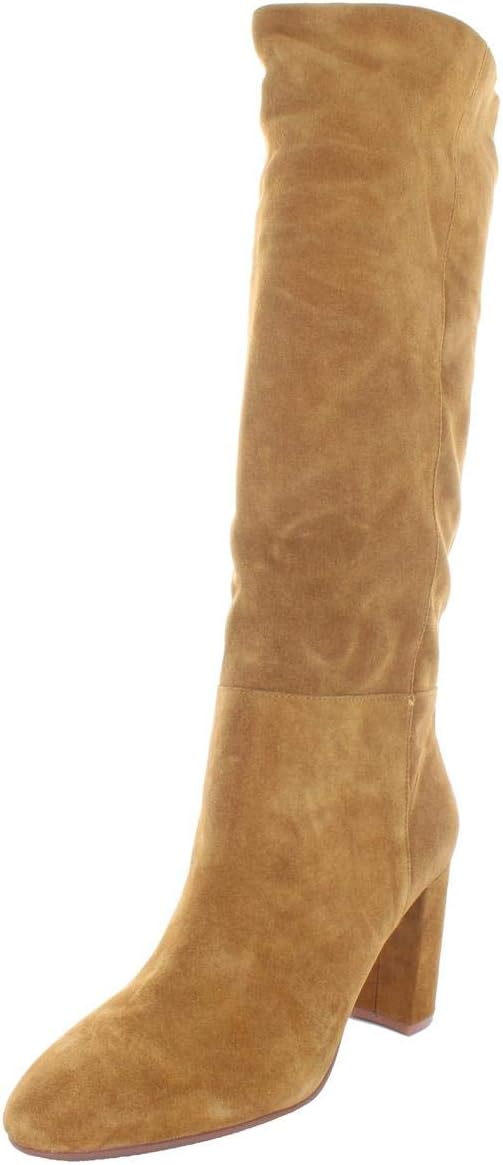 Chinese Laundry Women's KRAFTY Knee High Boot, Honey Brown Suede, 11 M US