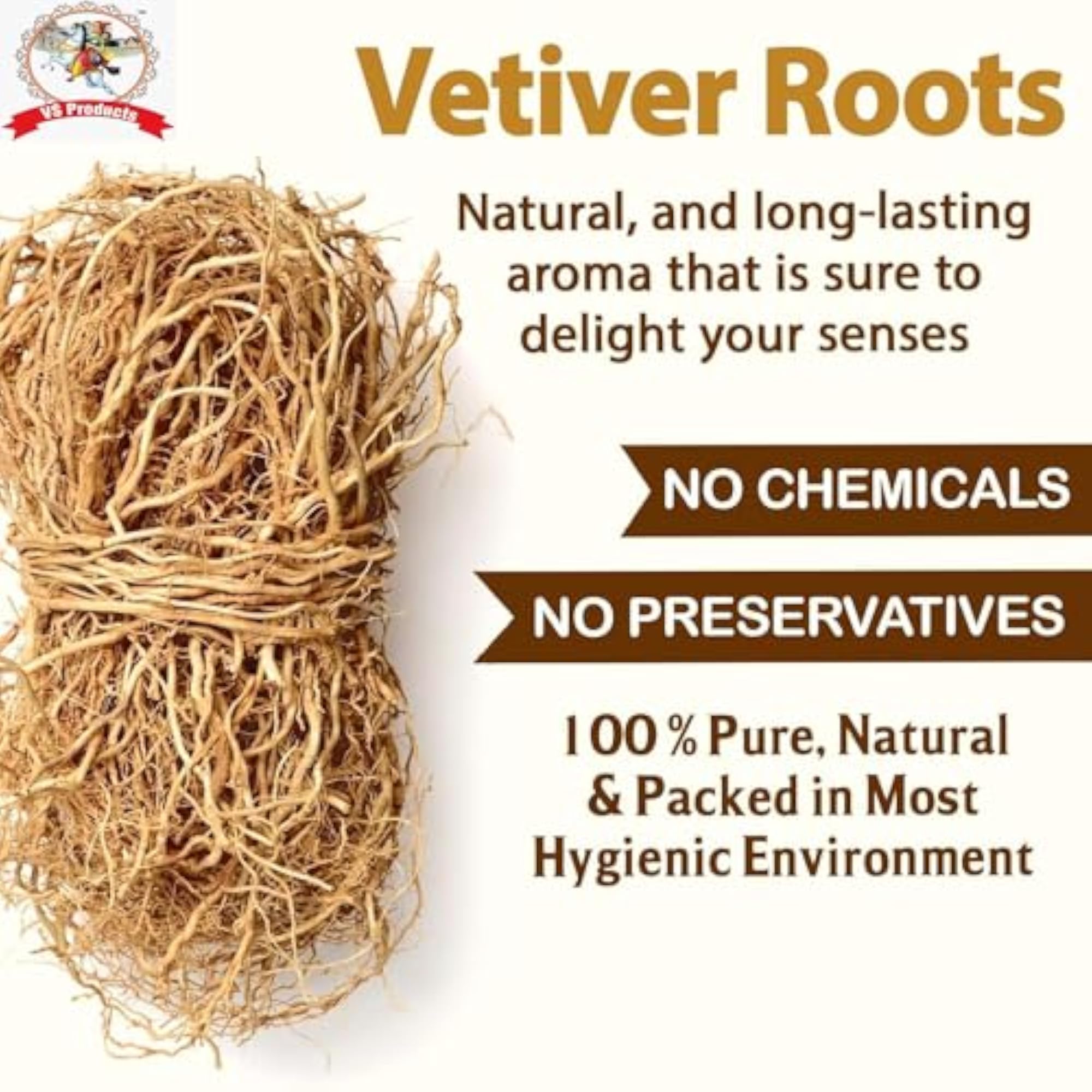 Vetiver Root, 900g, Natural Hair Growth & Skin Care