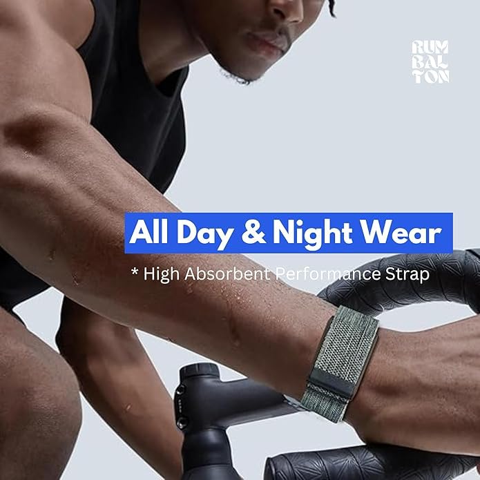 Image of Nylon Wrist Strap for Whoop 5.0 Life /MG Band ECG Compatible Strap - Durable, Adjustable Strap | Breathable, Comfortable Bands for Workout, Sleep (Device Not Included)
