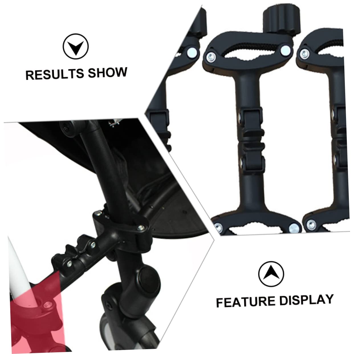 Adjustable Twin Stroller Connector for Umbrella Strollers Lightweight Easy to Use Compatible Models for Outdoor Walking