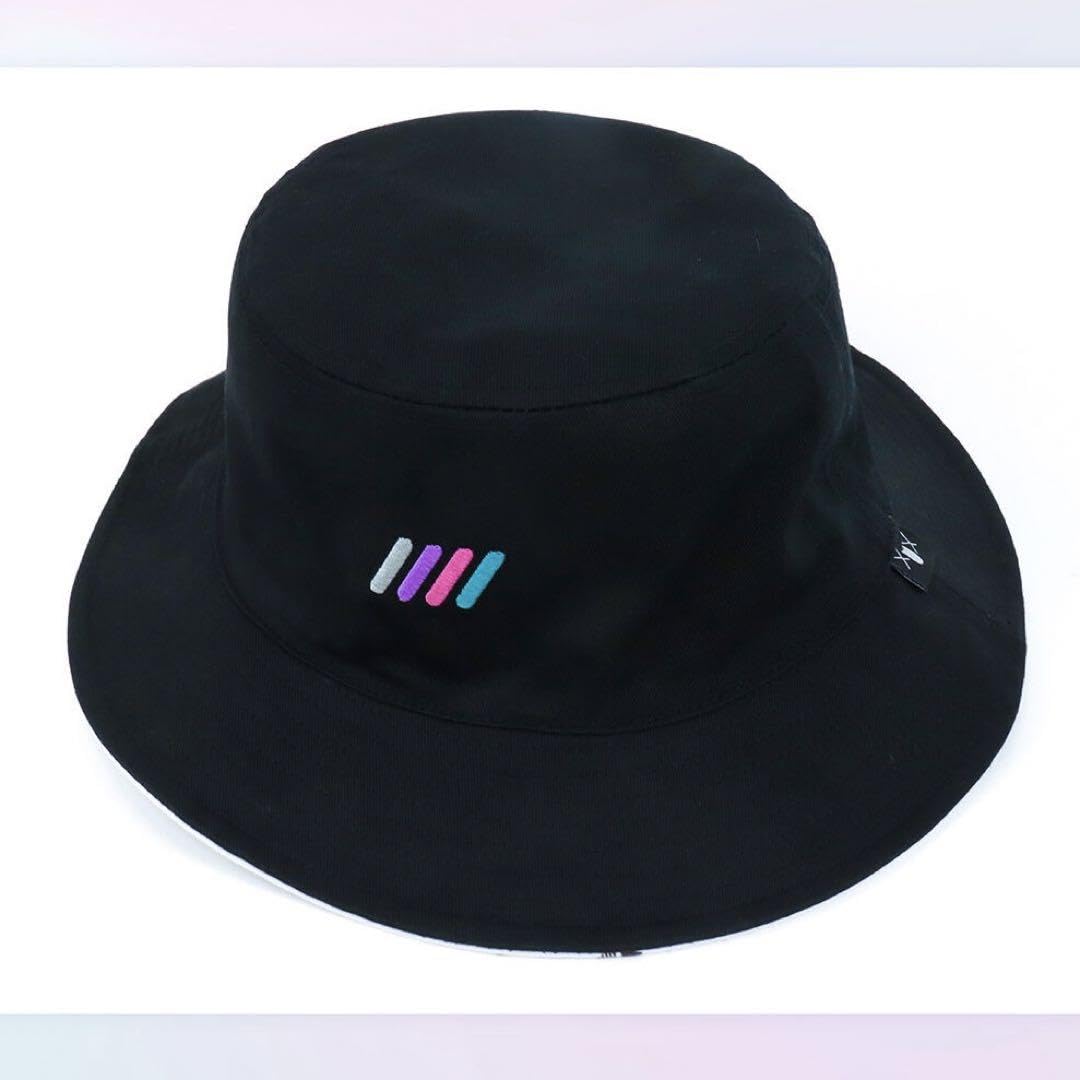 【最終値下げ】ろふまお　リバーシブルバケットハット　ROF-MAO ROF-MAO 2nd Anniversary】リバーシブルバケットハット｜にじ