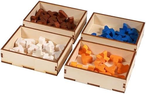 Vista 15 de The Broken Token Organizador de juegos compatible con Catan: Expansión de comerciantes y bárbaros