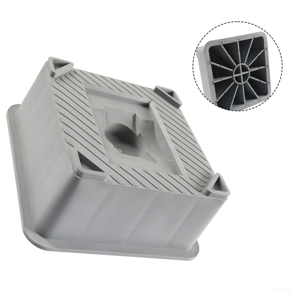 Oniissy Heavy Duty RV livellamento Pad Blocco di supporto con antiscivolo per rimorchio Camper Stabilizzatore Jack Stand Balance Support 3000KG Capacità di carico